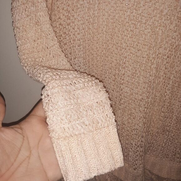 Entro Crochet Rose Pink Top Size Medium - Picture 2 of 5